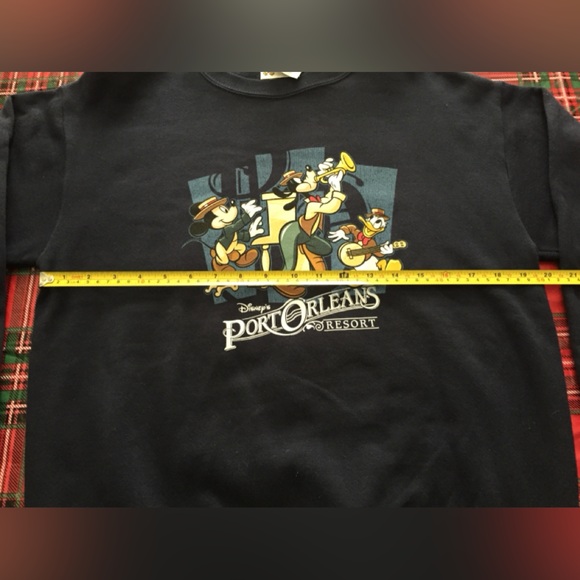 RARE - Disney Port Orleans Resort Sweatshirt - Mickey Donald Goofy Band - NWT - Picture 5 of 6